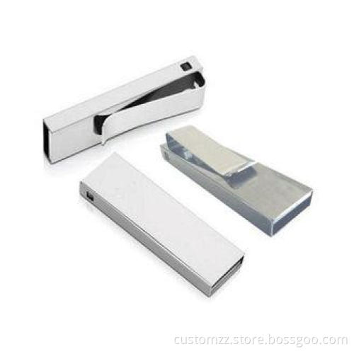 OEM Tie Clip Mini USB Flash Drive High Speed with a USB int
